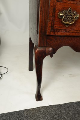 Lot 922 - A GOOD GEORGE III OAK SHROPSHIRE DRESSER AND RACK OF FINE COLOUR AND PATINA