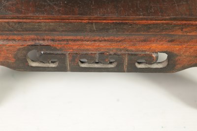 Lot 131 - A COLLECTION OF THREE CHINESE HARDWOOD VASE STANDS