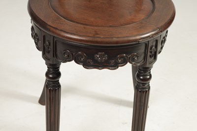 Lot 182 - AN UNUSUAL 19TH CENTURY ANGLO CHINESE HARDWOOD SIDE CHAIR