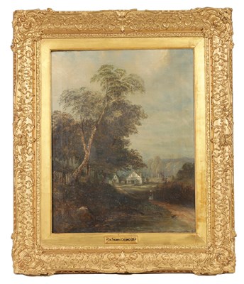 Lot 625 - FOLLOWER OF THOMAS CRESWICK. A 19TH CENTURY OIL ON CANVAS