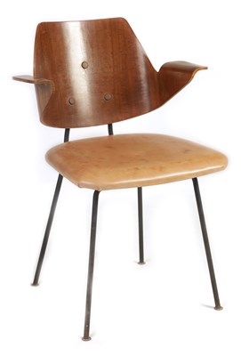 Lot 1029 - A ROBIN DAY 661 MID 20TH CENTURY SMALL MOULDED PLYWOOD CHAIR