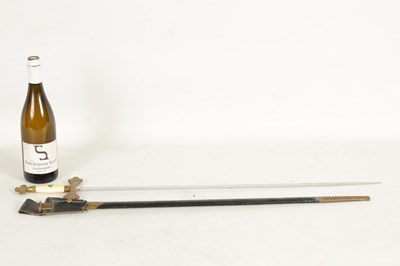 Lot 454 - AN EARLY 20TH CENTURY MASONIC CEREMONIAL IVORY HANDLED  SWORD