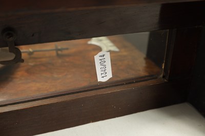 Lot 797 - A LATE 19TH CENTURY WALNUT VIENNA STYLE WALL CLOCK