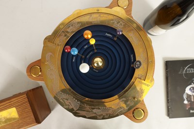 Lot 733 - ALMAGEST. AN ELECTRIC ASTRONOMICAL CLOCK AND ORRERY