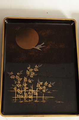 Lot 174 - A FINE JAPANESE MEIJI PERIOD RAISED LACQUER WORK BOX
