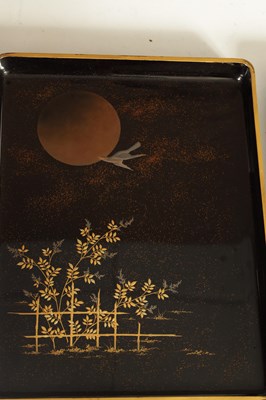 Lot 174 - A FINE JAPANESE MEIJI PERIOD RAISED LACQUER WORK BOX