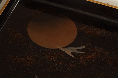 Lot 174 - A FINE JAPANESE MEIJI PERIOD RAISED LACQUER WORK BOX