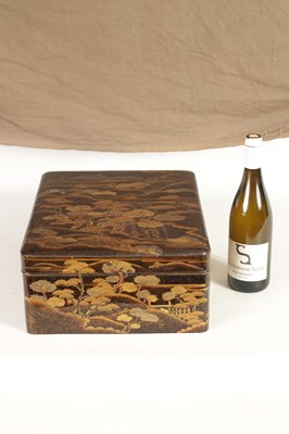 Lot 174 - A FINE JAPANESE MEIJI PERIOD RAISED LACQUER WORK BOX
