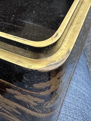 Lot 174 - A FINE JAPANESE MEIJI PERIOD RAISED LACQUER WORK BOX