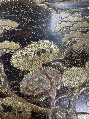 Lot 174 - A FINE JAPANESE MEIJI PERIOD RAISED LACQUER WORK BOX