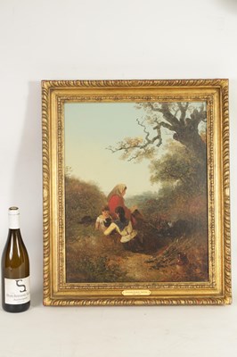 Lot 631 - EDWARD ROBERT SMYTHE (1810-1899) OIL ON CANVAS