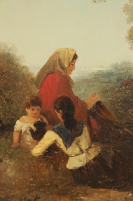 Lot 631 - EDWARD ROBERT SMYTHE (1810-1899) OIL ON CANVAS