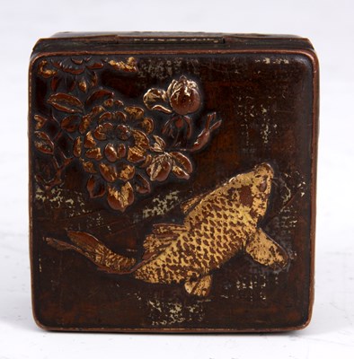 Lot 120 - A BRONZE MEIJI PERIOD BRONZE AND GILT BRONZE...