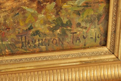 Lot 693 - HAMILTON JAY (1875-1913) OIL ON CANVAS