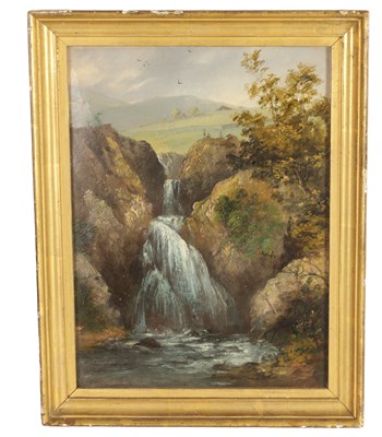 Lot 651 - 19TH CENTURY OIL ON CARD