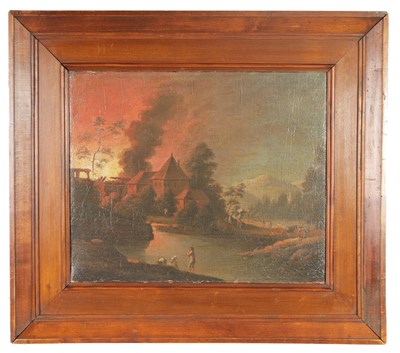 Lot 613 - SCHUTZ - 18TH CENTURY CONTINENTAL SCHOOL OIL ON CANVAS