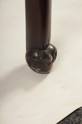 Lot 132 - A 19TH CENTURY CHINESE HARDWOOD ALTAR TABLE