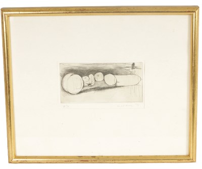 Lot 687 - A 19TH CENTURY ETCHING-STILL LIFE OF FRUIT