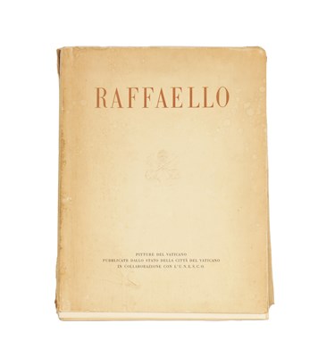 Lot 648 - A FULLY ILLUSTRATED BOOK “RAFFEALLO PICTURE DEL VATICANO”