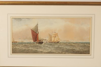 Lot 874 - WILLIAM THOMAS NICHOLS BOYCE (1857-1911) A PAIR OF EARLY 20TH CENTURY MARINE WATERCOLOURS