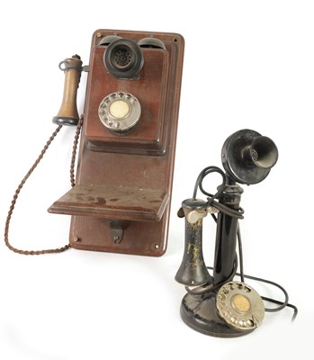 Lot 511 - TWO EARLY 20TH CENTURY TELEPHONES