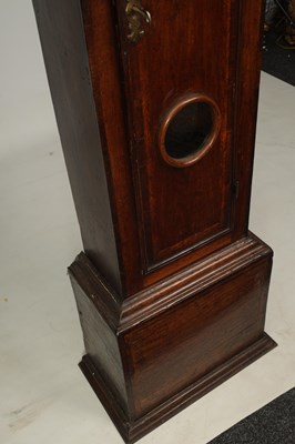 Lot 839 - GABRIEL SMITH, NANTWICH.  A GEORGE II EIGHT-DAY LONGCASE CLOCK WITH PENNY MOON