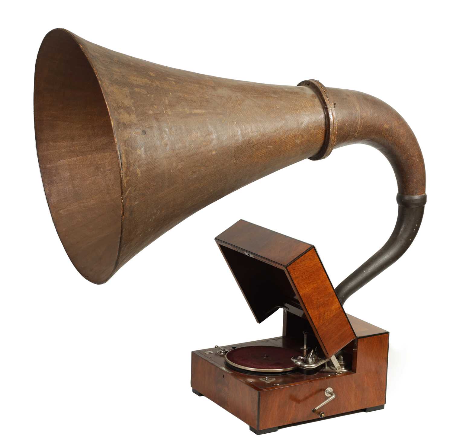 Lot 595 - A RARE 1930’S OVERSIZED E.M.G. MARK XB GRAMOPHONE