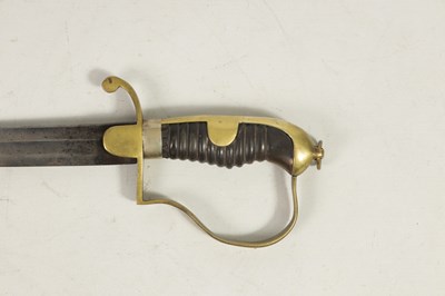 Lot 395 - A 1796 PATTERN BRASS HILTED CAVALRY SWORD