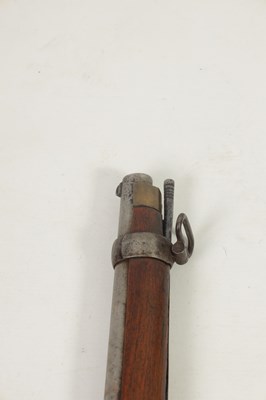 Lot 371 - A 19TH CENTURY PERCUSSION SERVICE CARBINE