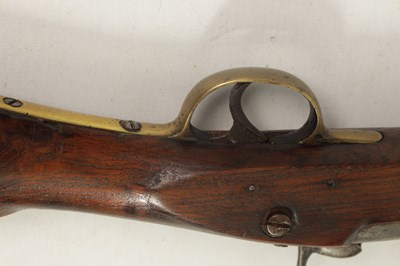 Lot 371 - A 19TH CENTURY PERCUSSION SERVICE CARBINE