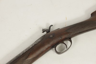 Lot 368 - A 19TH CENTURY PERCUSSION SPORTING GUN