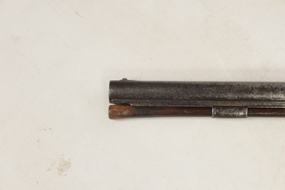 Lot 368 - A 19TH CENTURY PERCUSSION SPORTING GUN