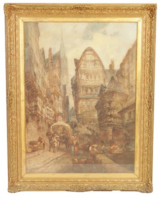 Lot 617 - PAUL MARNEY (1829-1914) A LARGE 19TH CENTURY WATERCOLOUR