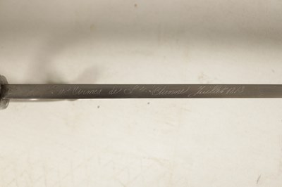 Lot 463 - A FRENCH 1866 MODEL CHASSEPOT SWORD BAYONET