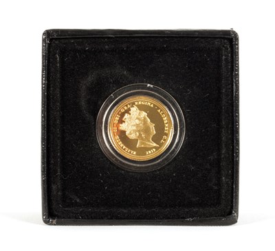 Lot 318 - A QUEEN ELIZABETH II 2019 QUARTER GOLD SOVEREIGN