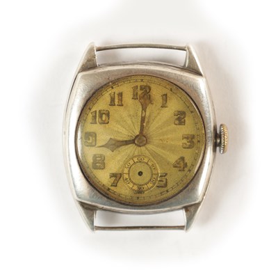 Lot 391 - A 1930’S SILVER ROLEX UNICORN WRISTWATCH