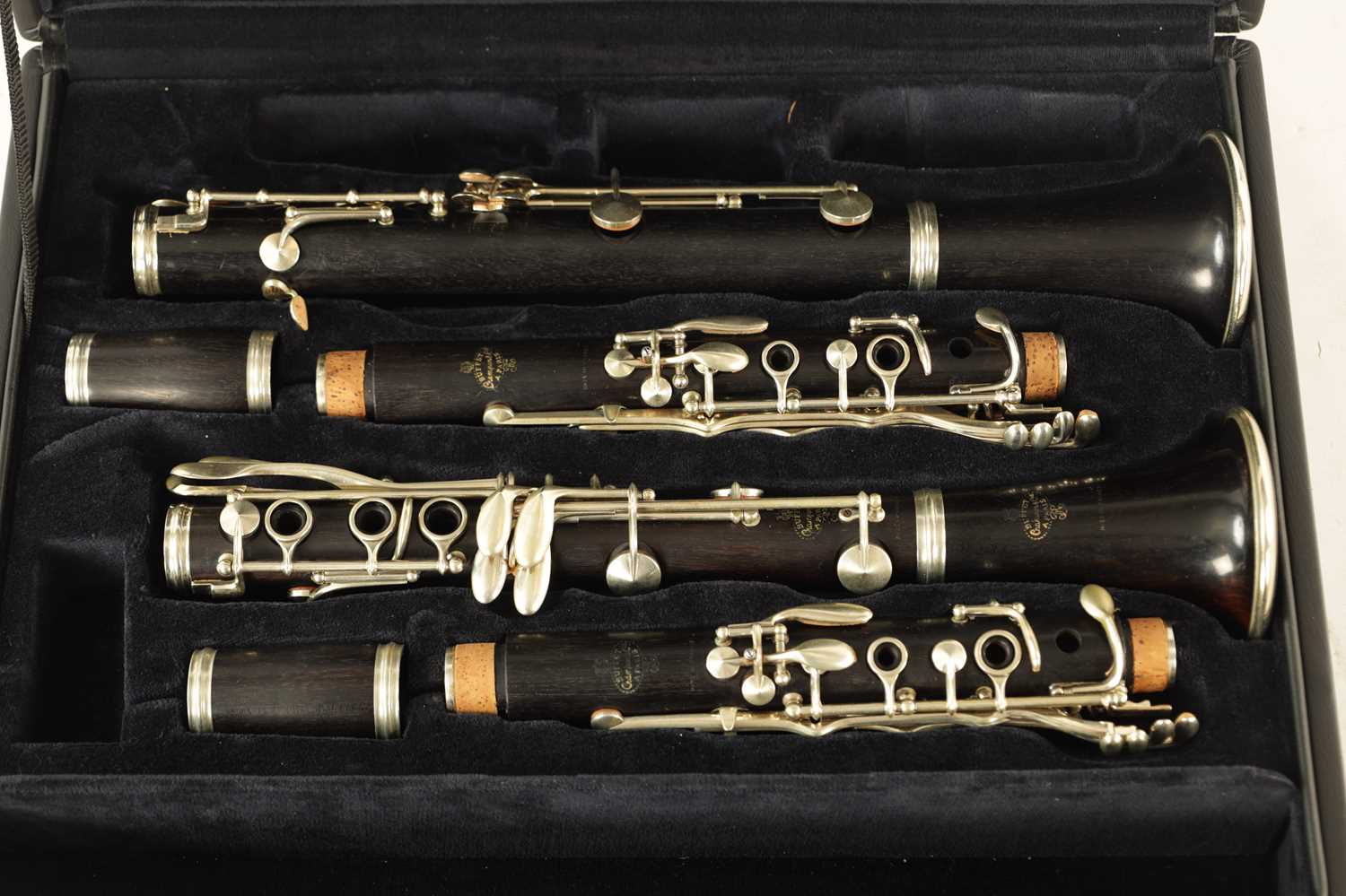 Lot 745 - A PAIR OF BUFFET CRAMPON CLARINETS CIRCA 1940S