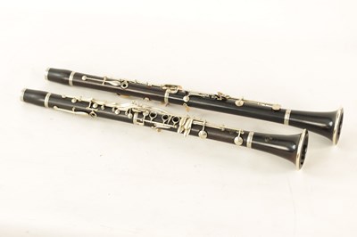 Lot 745 - A PAIR OF BUFFET CRAMPON CLARINETS CIRCA 1940S