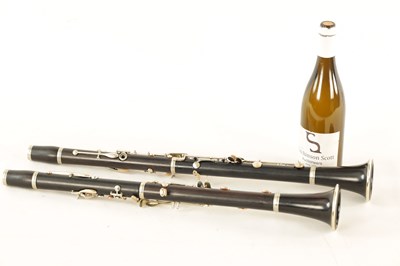 Lot 745 - A PAIR OF BUFFET CRAMPON CLARINETS CIRCA 1940S