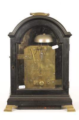 Lot 908 - DESBOIS & WHEELER, GRAY’S INN PASSAGE. A GEORGE III DOUBLE FUSEE BRACKET CLOCK