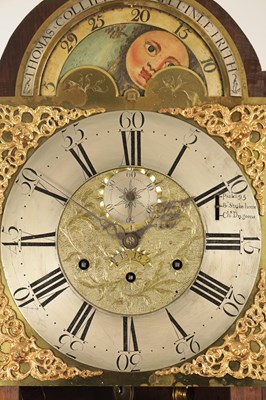 Lot 1016 - THOMAS COLLIER, CHAPEL-IN-LE-FRITH. A MID 18TH CENTURY MUSICAL LONGCASE CLOCK