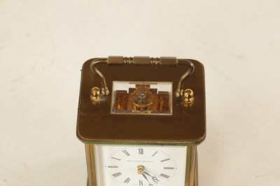 Lot 1079 - A MATTHEW NORMAN STRIKING CARRIAGE CLOCK