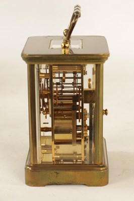 Lot 1079 - A MATTHEW NORMAN STRIKING CARRIAGE CLOCK