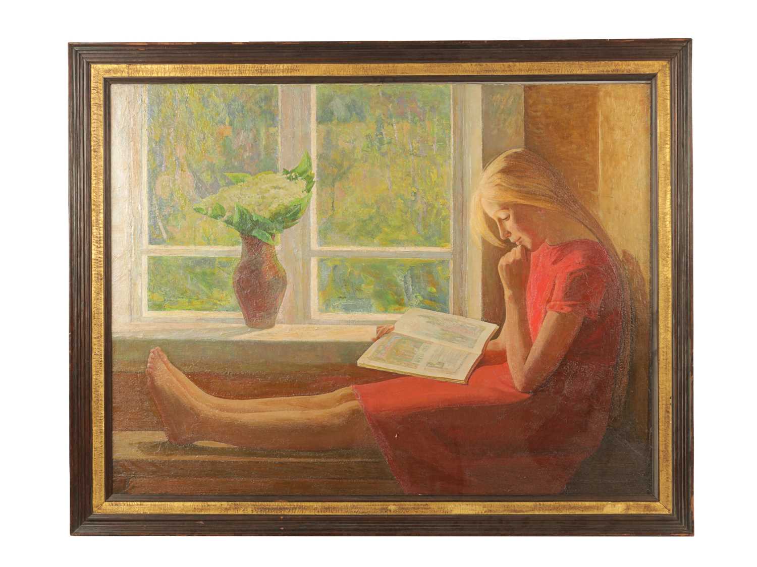 Lot 896 - LEONID TIKHOMIROV & OLGA TIKHOMIROV (BORN 1925 & 1937) OIL ON CANVAS