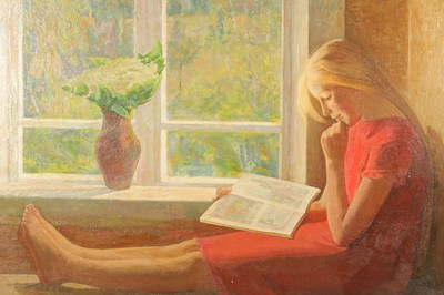 Lot 896 - LEONID TIKHOMIROV & OLGA TIKHOMIROV (BORN 1925 & 1937) OIL ON CANVAS