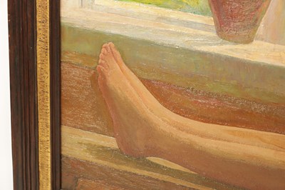 Lot 896 - LEONID TIKHOMIROV & OLGA TIKHOMIROV (BORN 1925 & 1937) OIL ON CANVAS