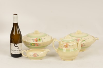Lot 44 - A COLLECTION OF CLARICE CLIFF ITEMS IN THE 'HONEY DEW' PATTERN