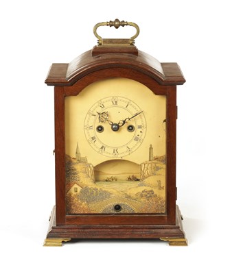 Lot 932 - AN 18TH CENTURY AND LATER MUSICAL AND AUTOMATON FUSEE BRACKET CLOCK