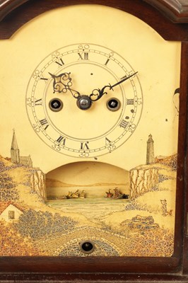 Lot 932 - AN 18TH CENTURY AND LATER MUSICAL AND AUTOMATON FUSEE BRACKET CLOCK