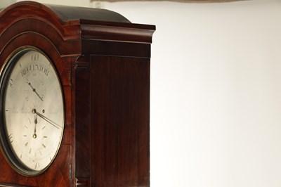 Lot 450 - JOHN PICKFORD, LIVERPOOL. A 19TH CENTURY FLAME MAHOGANY REGULATOR LONGCASE CLOCK
